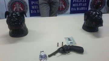 Imagem Adolescente é apreendido praticando assaltos com arma de fogo