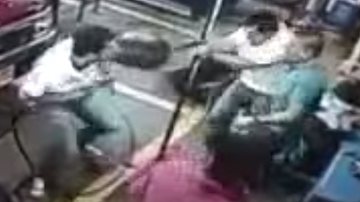 Imagem Vídeo: vítima atira em bandido durante assalto e corre atrás de outro