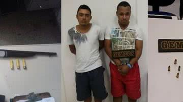 Imagem Operação Gemeos prende dupla na Polêmica com arma de grosso calibre