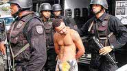 Imagem Polícia apresenta traficante Coe, chefe do tráfico na Saramandaia