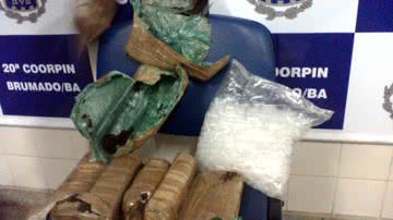 Imagem Paulista é flagrado com cinco quilos de maconha e cocaína em Brumado