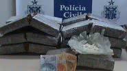 Imagem Polícia apreende 13 kg de maconha em Cajazeiras