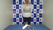 Imagem Traficante envolvido em homicídios é preso com pistola 765 em Conquista