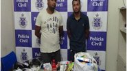 Imagem Irmãos acusados de trafico são presos com cocaína
