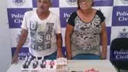 Imagem Coroas do tráfico são presos com crack no mercadinho Suvaco de Cobra