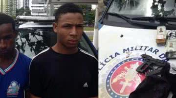 Imagem Estudantes do crime:dupla é presa por assaltos e um usando farda escolar