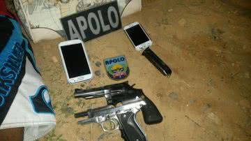 Imagem Operação Apolo prende três com armas