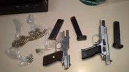Imagem Polícia prende homem com duas pistolas e munição em Campinas de Pirajá