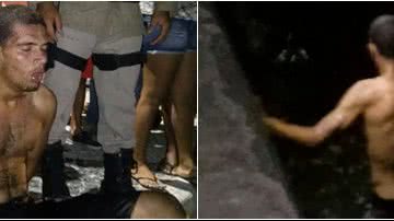 Imagem Homem rouba turistas em Porto Seguro, se joga no mar e quase se afoga