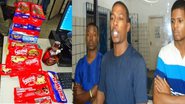 Imagem Três homens são presos acusados de roubar chocolates em Ilhéus