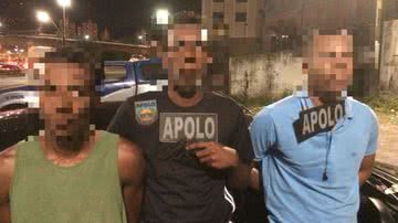 Imagem Pm prende três com arma no Imbuí