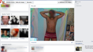 Imagem À vontade: detento publica foto usando cueca de dentro da cadeia no Facebook 