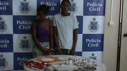 Imagem Casal é preso com mais de meio quilo de drogas em Aratuípe