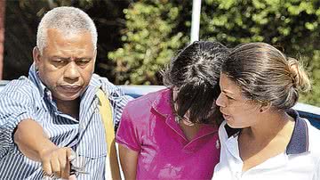 Imagem Pai de "patricinha" presa se descontrola com a imprensa