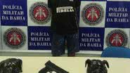 Imagem Polícia prende jovem em flagrante assaltando ônibus com pistola de ar comprimido