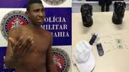 Imagem Homem é preso com 50 pedras de crack na “boca”