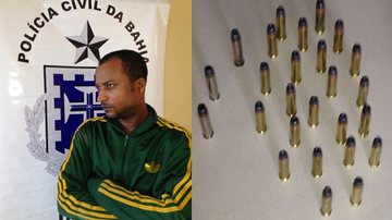Imagem Polícia prende homem com munições na Cajazeiras III