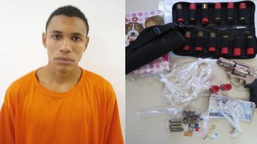 Imagem Jovem é preso com drogas, arma e farta munição em Narandiba