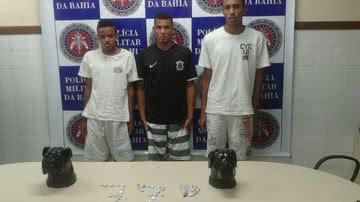 Imagem   Homens com drogas são presos na madrugada da Av. San Martin