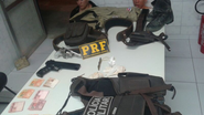 Imagem Morro do Chapéu: PRF prende assaltantes dos Correios