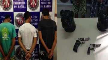 Imagem Menores "Playboys" são apreendidos com duas armas na Liberdade