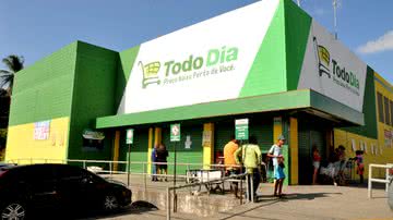 Imagem Supermercado Todo Dia também é interditado por tempo indeterminado
