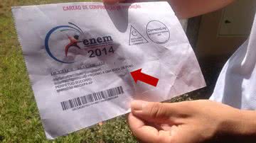 Imagem Boca de fumo é colocada como ponto de referência para receber cartão do Enem