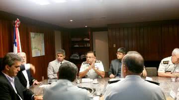 Imagem Governador se reúne agora com  PMs para tratar de diárias do Carnaval