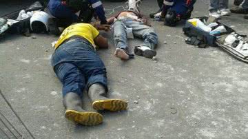 Imagem Acusados de saidinha bancária são atropelados no Cabula