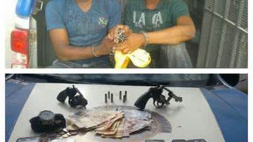 Imagem Dupla é presa depois de promover arrastão em micro-ônibus