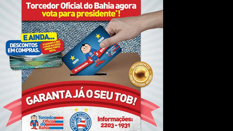 Imagem Sócios-torcedores do Bahia colocam o clube na Justiça