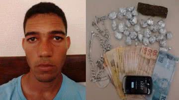 Imagem Homem acusado de tráfico é preso com drogas e dinheiro em Camaçari