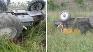 Imagem Acidente: tratorista morre atropelado pelo próprio veículo 