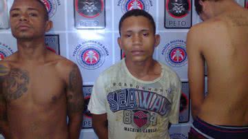 Imagem Trio é preso por tráfico em Pirajá