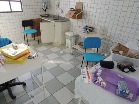 Imagem Brumado: ladrões invadem PSF e inviabilizam atendimentos