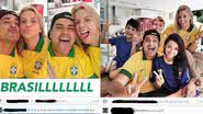 Imagem Xanddy e Carla reúnem filhos na torcida pelo Brasil 