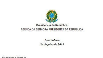 Imagem Presença de Dilma em Salvador não consta na agenda da presidente