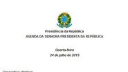 Imagem Presença de Dilma em Salvador não consta na agenda da presidente