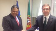 Imagem Antônio Brito se reúne com o primeiro ministro de Portugal