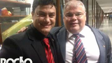 Imagem Peso pesado: Popó e Lúcio Vieira podem caminhar juntos em 2014 no PMDB