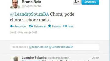 Imagem Deputado ironiza morte de Chávez e é rechaçado no Twitter