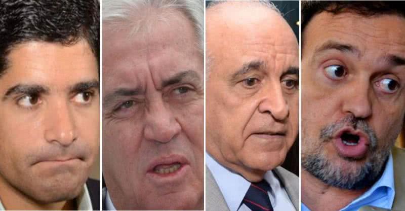 Imagem Neto, Otto, Souto e Pinheiro fingem esquecer 2014
