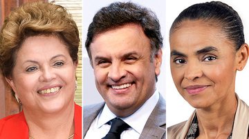 Imagem Datafolha: Aécio ultrapassa Marina e Dilma mantém liderança
