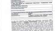 Imagem Chapa do PT apresenta documento que comprova permissão para utilização de imagem
