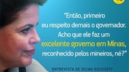 Imagem Justiça suspende propaganda em que Dilma faz elogios a Aécio