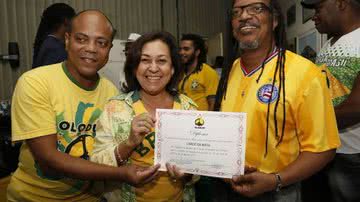 Imagem Lídice toma posse em conselho do Olodum