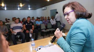 Imagem Lídice condena governo por fazer obra eleitoreira