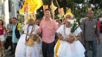 Imagem Última caminhada de Marcos Mendes concentra lideranças religiosas