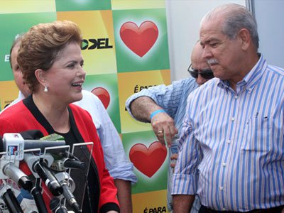 Imagem PR e Dilma em pé de guerra por indicação de Borges a Ministério