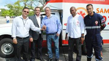 Imagem Lauro de Freitas é contemplada com ambulância 4x4 do Samu